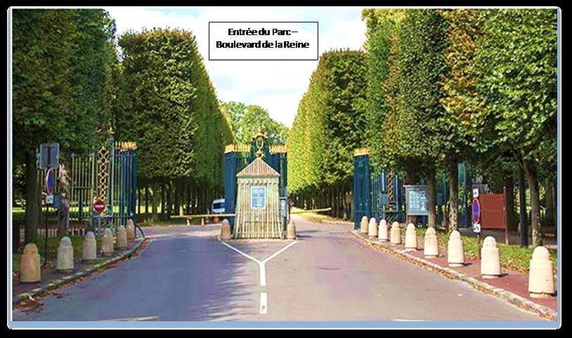 Au Petit Trianon Bleu Versalhes Exterior foto